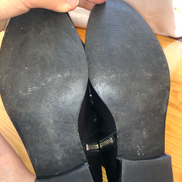 Black Michael kors over the knee leather boots - Picture 8 of 14